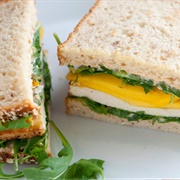 Tofu and Mango Sandwich (Not Included)