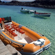 Inflatable Water Taxi to Los Lobos