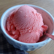 Red Licorice Ice Cream