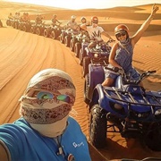 Dubai: Red Dunes ATV, Sandsurf, Camels, Stargazing &amp; 5* BBQ at Al Khayma Camp, Dubai, United Arab E