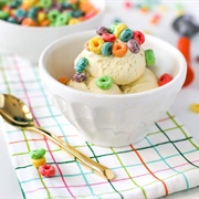 Froot Loops Ice Cream