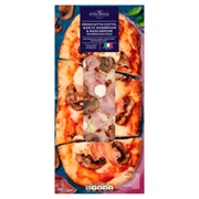 Prosciutto Cotto, Garlic Mushroom &amp; Mascarpone Sourdough Pizza