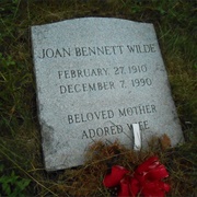 Grave of Joan Bennett