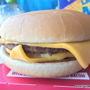 Plain Double Cheeseburger