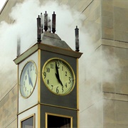 Indiana Steam Clock