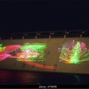 Grand Coulee Dam Laser Show, Washington State