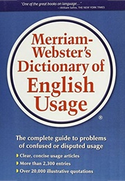 Merriam-Webster&#39;s Dictionary of English Usage (Merriam-Webster)
