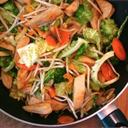 Quorn and Vegetable Stir Fry
