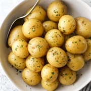 Boiled Baby Potatoes