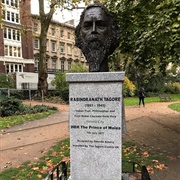 Bust of Rabindranath Tagore, Bloomsbury