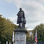 Simon Stevin Statue, Bruges