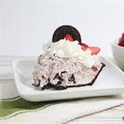 Strawberry Ice Cream Pie Oreo Crust