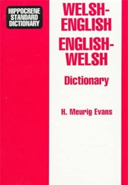 Welsh-English English-Welsh Dictionary (H. Meurig Evans)