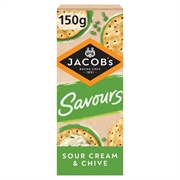 Sour Cream and Chive Jacob&#39;s Crackers