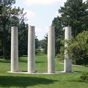 Four Columns at Morton Arboretum