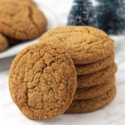 Vegan Ginger Molasses Cookie