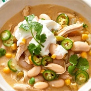 Slow-Cooked White Chicken Chili