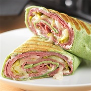 Corned Beef and Cheese Wrap