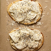 Garlic Naan With Cream Cheese