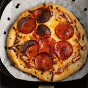 Air-Fried Pepperoni Pizza