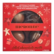Meronne Caramel Hot Chocolate Melts 4 Pack