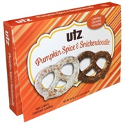 Utz Pumpkin Spice &amp; Snickerdoodle Covered Pretzels