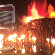 Mirage Volcano Show, Las Vegas