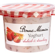 Rhubarb and Strawberry Yoghurt
