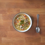Stock &amp; Chicken Noodle Soup