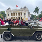 Hanoi Jeep Tours: Food+ Culture + Sight +Fun by Vietnam Army Jeep