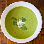 Pea and Apple Soup