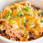Slow-Cooked Chicken Burrito Bowl