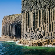 Basalt Columns on the Isle of Mull, Scotland