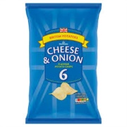 Cheese and Onion Crisps