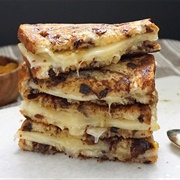 Sharp White Cheddar Grilled Cheese
