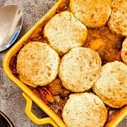 Homemade Mustard and Chive Cobblers