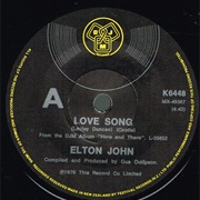 &quot;Love Song (With Lesley Duncan)/Love Song&quot; (1976)
