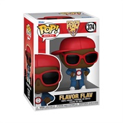 374: POP! Flavor Flav With Red Clock Necklace