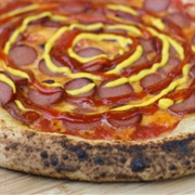 Horseradish Mustard Pizza