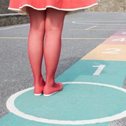 Draw a Hopscotch Board With Chalk and Play
