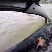Trapped in a Sinking Car