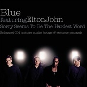 &quot;Sorry Seems to Be the Hardest Word (With Blue)/Lonely This Christmas&quot; (2002)
