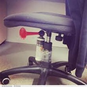 Air Horn Under Office  Chair