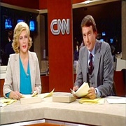 CNN&#39;s First Newscast