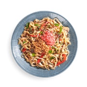 Mushroom Yasai Yaki Soba With Rice Noodles