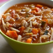 Homemade Minestrone Soup