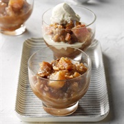Caramel and Pear Pudding
