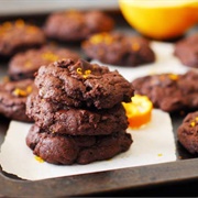 Double Chocolate and Orange Cookie