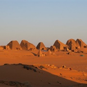 Meroe Pyramids, Sudan