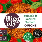 Higgidy Spinach and Roasted Tomato Quiche